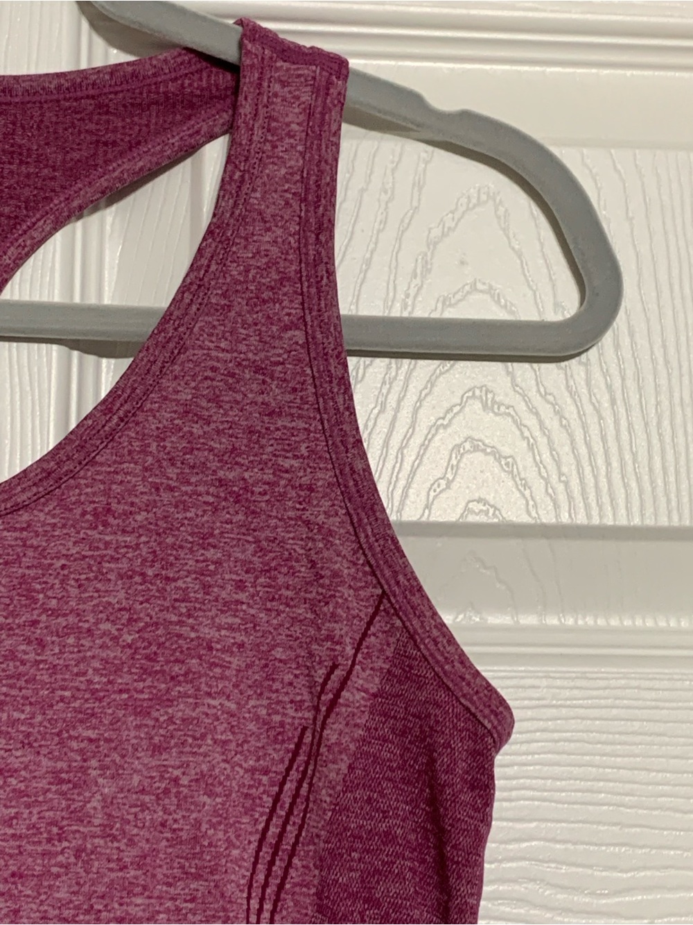 bcg Raspberry Heather Racerback Tank - Picture 5 of 11